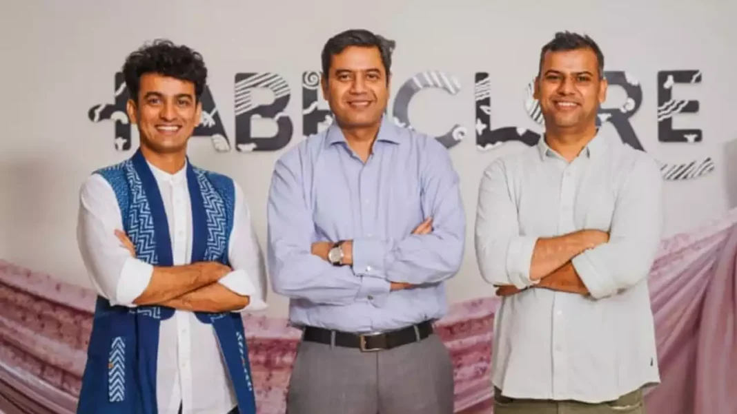 Vijay Sharma, Sandeep Sharma and Anupam D Arya, Co-Founders, Fabriclore