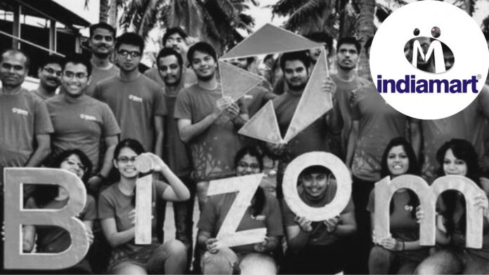 Image of bizom and indiamart