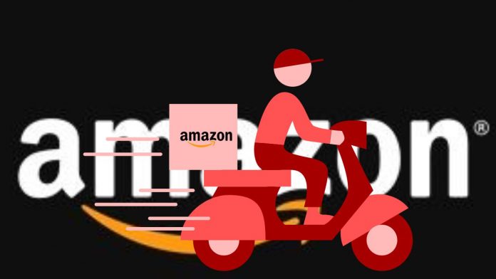 Image of amazon delivery boy