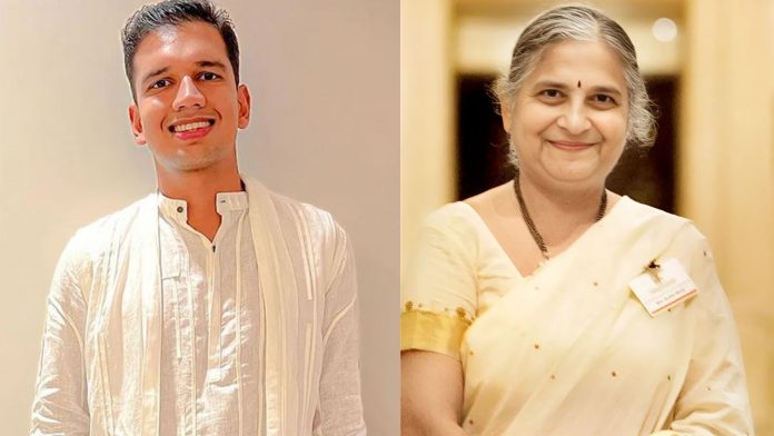 Image of food pharmer & sudha murthy