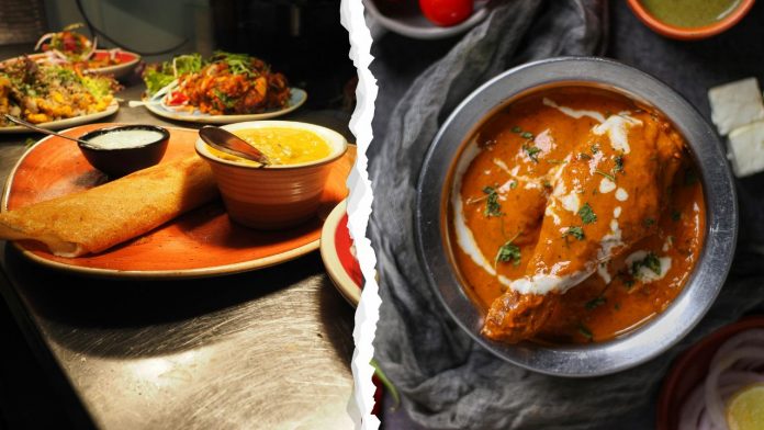 Image of vegetarian Thali