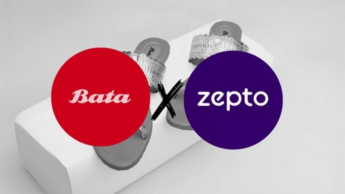 Bata Teams Up with Zepto to Deliver Footwear at Lightning Speed Image of zepto & zepto