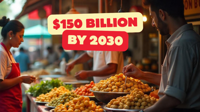 Image of indian food service