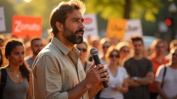 Govt’s Bold Move to Safeguard Gig Workers: Zomato, Uber, and Ola to Face New Social Security Mandates Image of safeguard