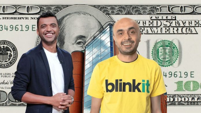 Image of blinkit & zomato CEO