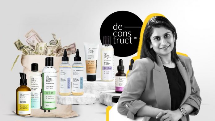 Deconstruct Skincare Raises INR 65 Crore to Lead the Evidence-Based Skincare Revolution in India Image of deconstruct