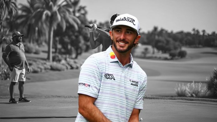 From PGA Greens to Lululemon Jeans: Max Homa Teams Up for a Stylish Swing! Image of max homa