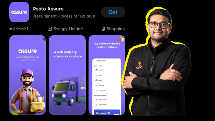 Swiggy Takes On Zomato’s Hyperpure with ‘Assure’: A Bold Move in the ₹50,000 Crore Restaurant Supply Market Image of assure