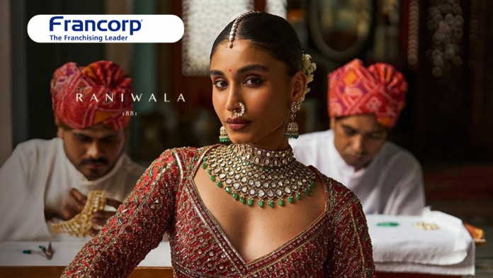 Raniwala 1881 Partners with Francorp to Launch 50+ Franchise Stores Across India, Tapping into the Rs 5 Lakh Crore Jewellery Market Image of raniwala
