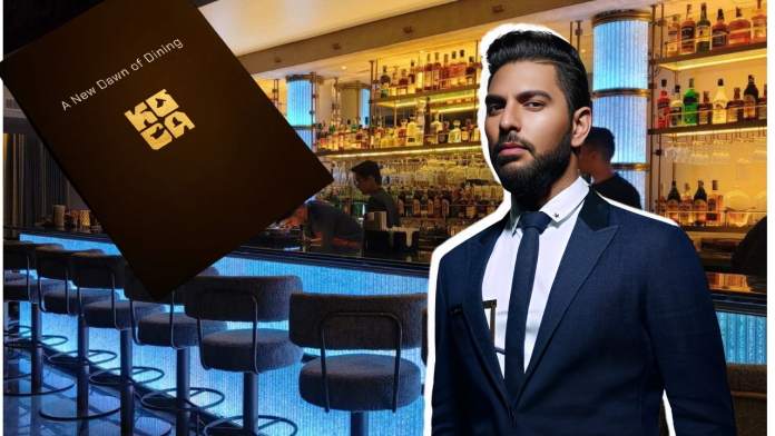 Yuvraj Singh Launches KOCA, a 14,000 Sq. Ft Culinary Playground in Gurugram—With Global Flavours, Vegan Options & Izumi Dubai Chefs on Board Image of koca