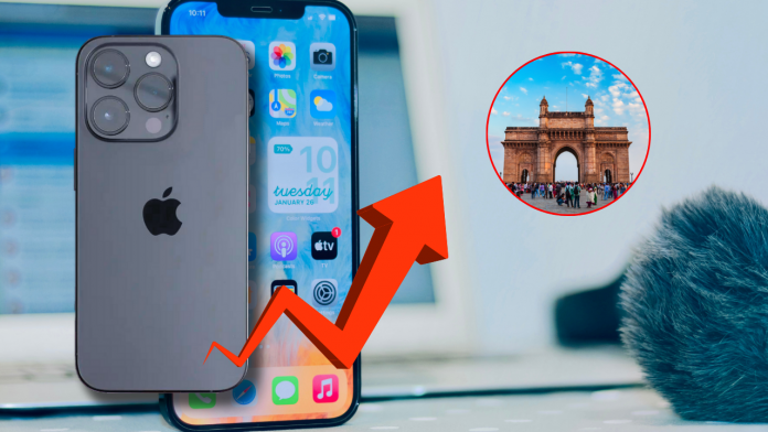 Apple Exports iPhones Worth ₹17,219 Cr from India in April, Registers 116% YoY Surge Amid Shift from China Image of Iphone.