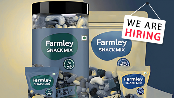 Farmley on a hiring spree; backed by a fresh round of funding, the brand is now focused on attracting top talent Image of farmley