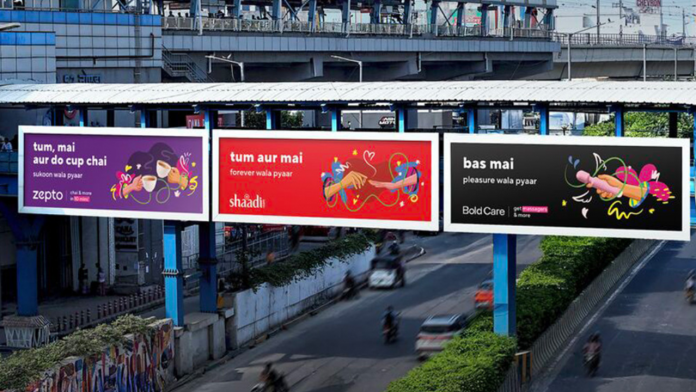 Zepto, Shaadi.com and Bold Care OOH Collab Proves Outdoor Advertising Can Be Witty, Cooperative, and Culturally Relevant Zepto, Shaadi.com, Bold Care
