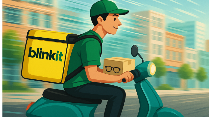 Blinkit Lenskart partnership