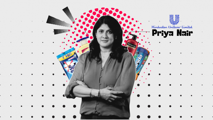 Priya Nair Steps In as HUL CEO, Inherits ₹5.6 Lakh Cr FMCG Giant Struggling to Keep Up with Gen Z, Honasa, and L’Oréal Priya Nair Steps In as HUL CEO, Inherits ₹5.6 Lakh Cr FMCG Giant Struggling to Keep Up with Gen Z, Honasa, and L’Oréal