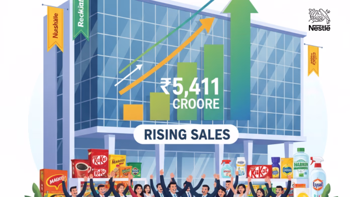 Nestle’s India Business Hits Record ₹5,411 Crore Quarterly Sales, Reckitt Stays Strong Image of nestle